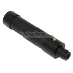 DOUBLE BELL 184mm/214mm x 44mm MPX QD サプレッサー サイレンサー（フラッシュハイダー付き） -14mm CCW 反時計回りネジバレルライフル エアガン ブラック