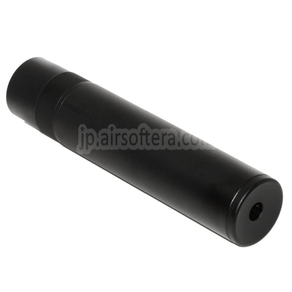 DOUBLE BELL 176mm x 38mm クイックリリース ボールベアリング QD サプレッサー サイレンサー（ブラック）