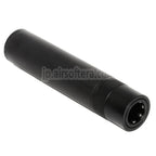DOUBLE BELL 176mm x 38mm クイックリリース ボールベアリング QD サプレッサー サイレンサー（ブラック）