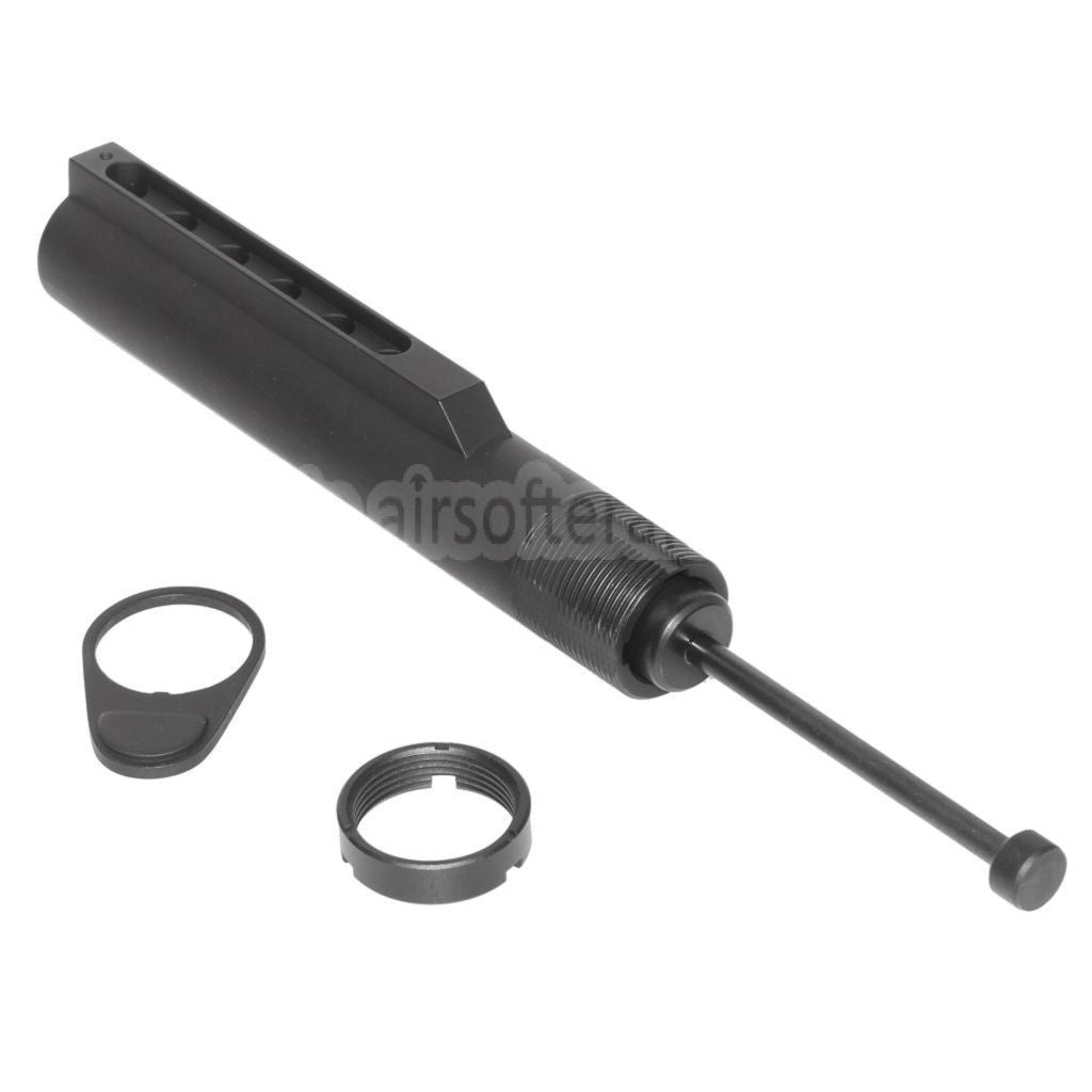 APS ARストック バッファーチューブ リコイルセット付き APS X1 Xtreme GBoxシリーズ GBB アルティメットピストルライフル エアソフトガン ブラック