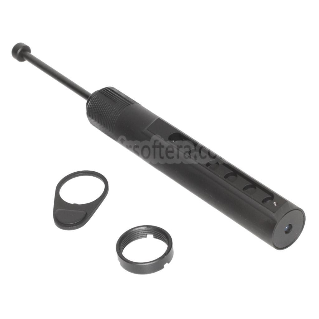 APS ARストック バッファーチューブ リコイルセット付き APS X1 Xtreme GBoxシリーズ GBB アルティメットピストルライフル エアソフトガン ブラック