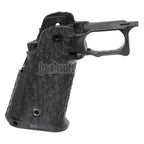 ARMY ARMAMENT フィッシュスケール スティップル ピストルグリップ ARMY R601 TTI COMBAT MASTER EMG AW WE 東京マルイ HI-CAPAシリーズ GBBピストル用 ブラック