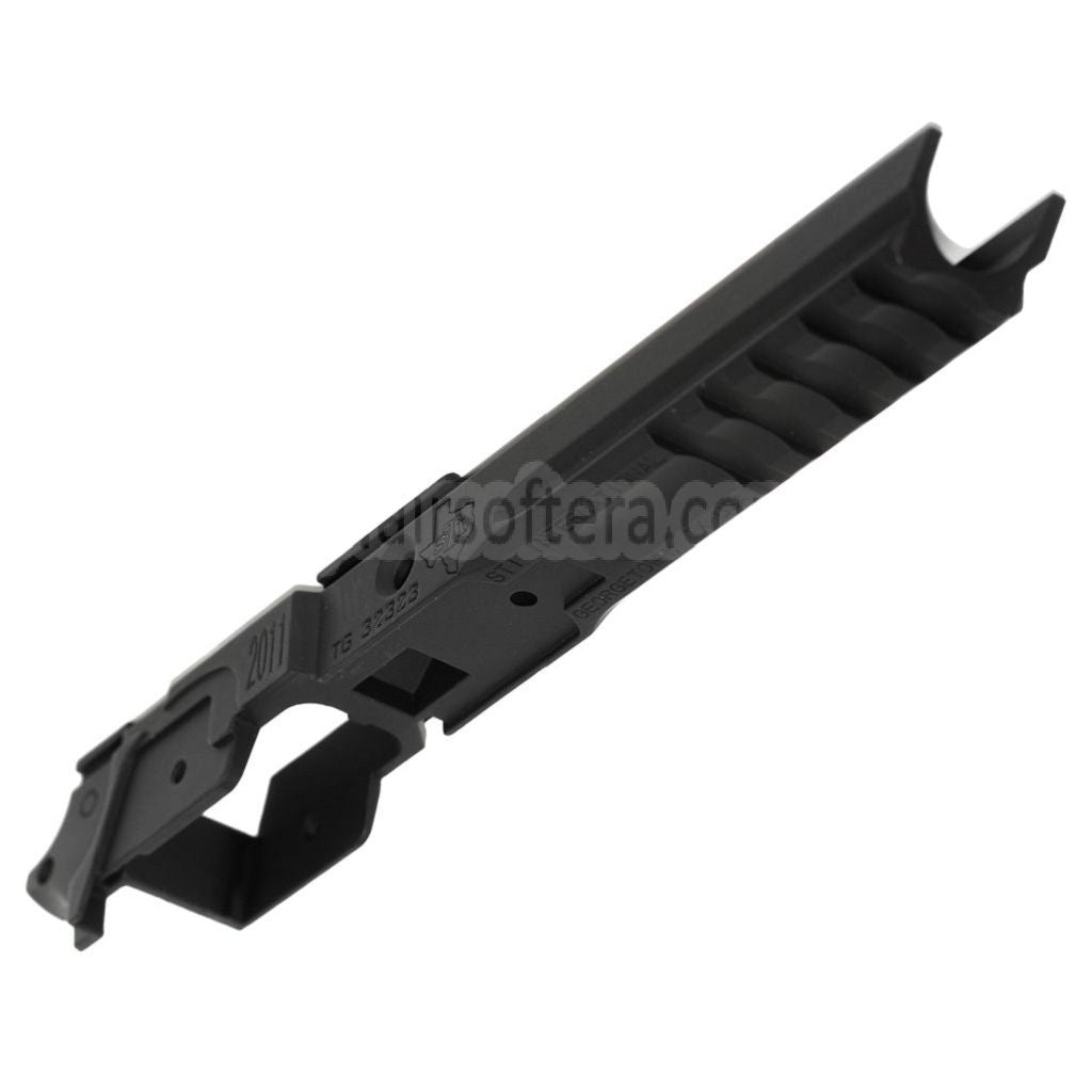 ARMY ARMAMENT アルミミドルフレーム ARMY R601 TTI COMBAT MASTER 東京マルイ HI-CAPA GBBピストル用 ブラック