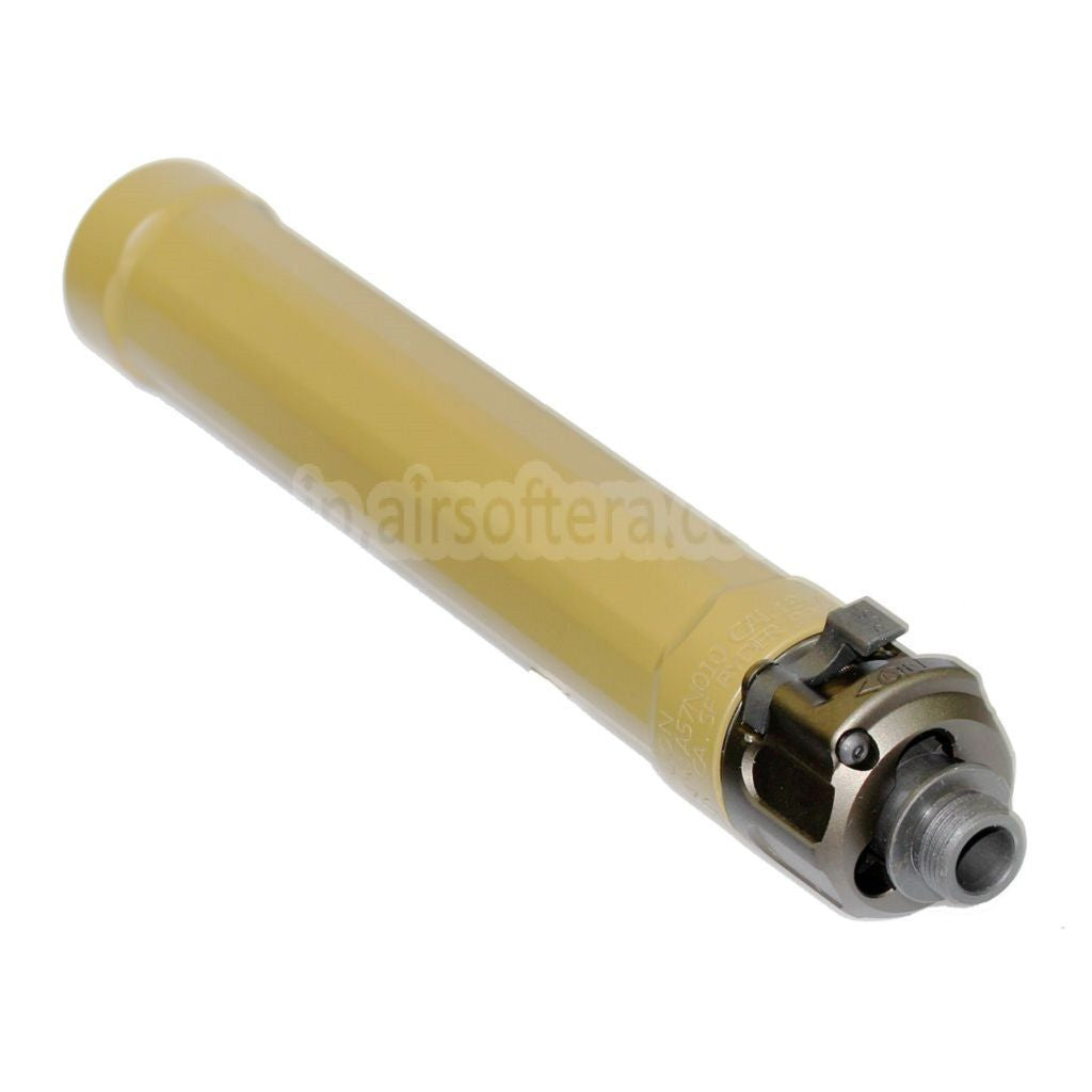 5KU 187mm ライダー9 MP5 サプレッサー サイレンサー +14mm 時計回りネジ フラッシュハイダー付き CYMA MP5シリーズ AEG SMGライフル エアガン