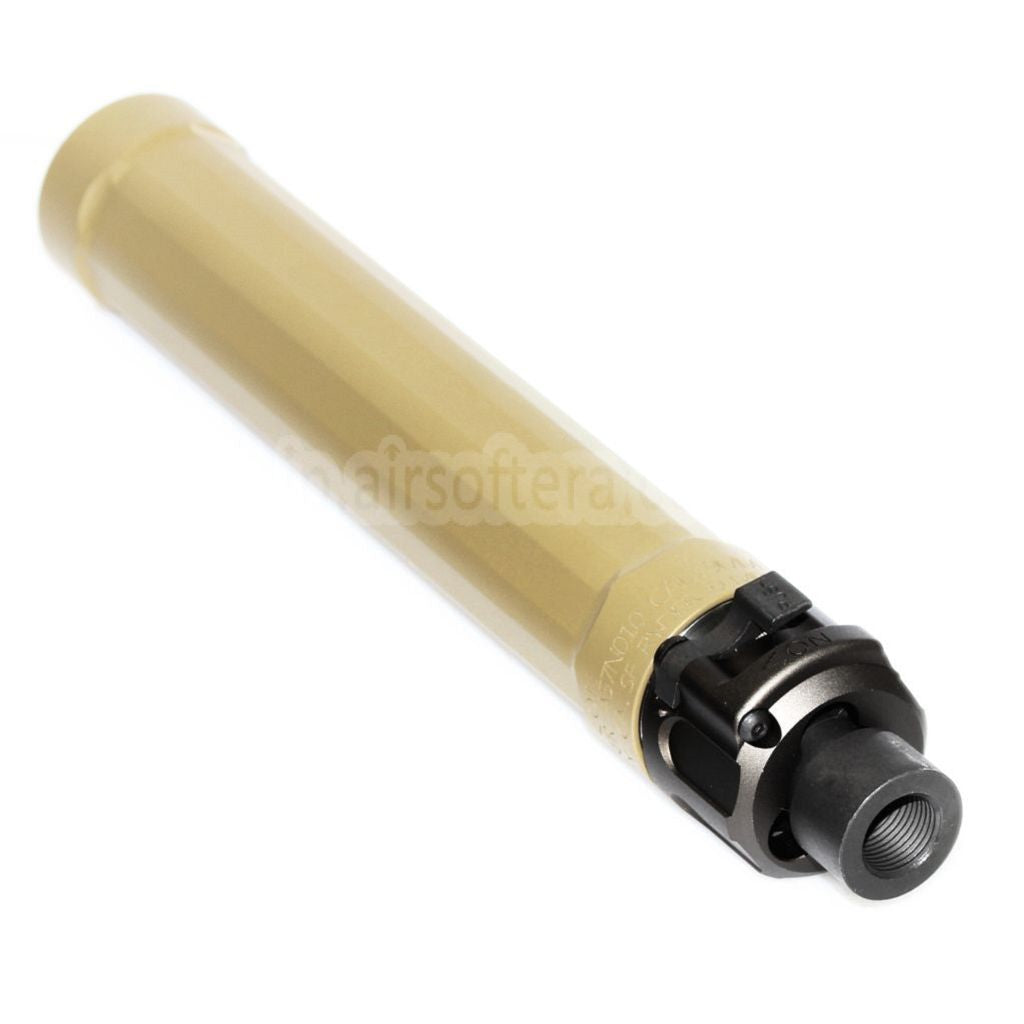 5KU 187mm ライダー9 MP5 サプレッサー サイレンサー +14mm 時計回りネジ フラッシュハイダー付き WE (WE-TECH) MP5シリーズ AEG SMGライフル エアガン