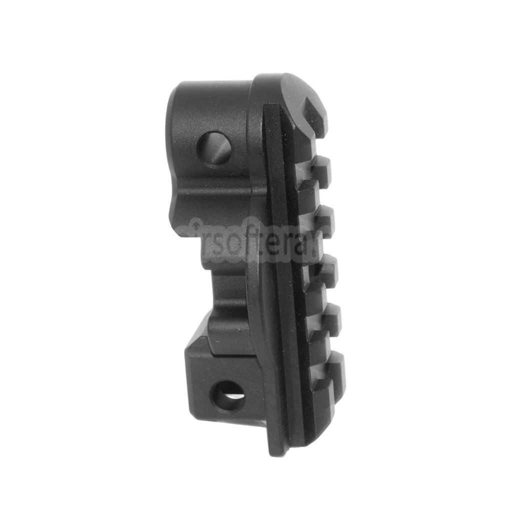 5KU 20mm M1913 ピカティニーレールストックアダプター エンドキャップ Umarex VFC MP5K PDWシリーズ GBBライフル エアソフトガン対応 ブラック