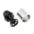 5KU 51mm SLRスタイル フラッシュハイダー -14mm CCW 反時計回りネジバレルライフル用 エアソフト