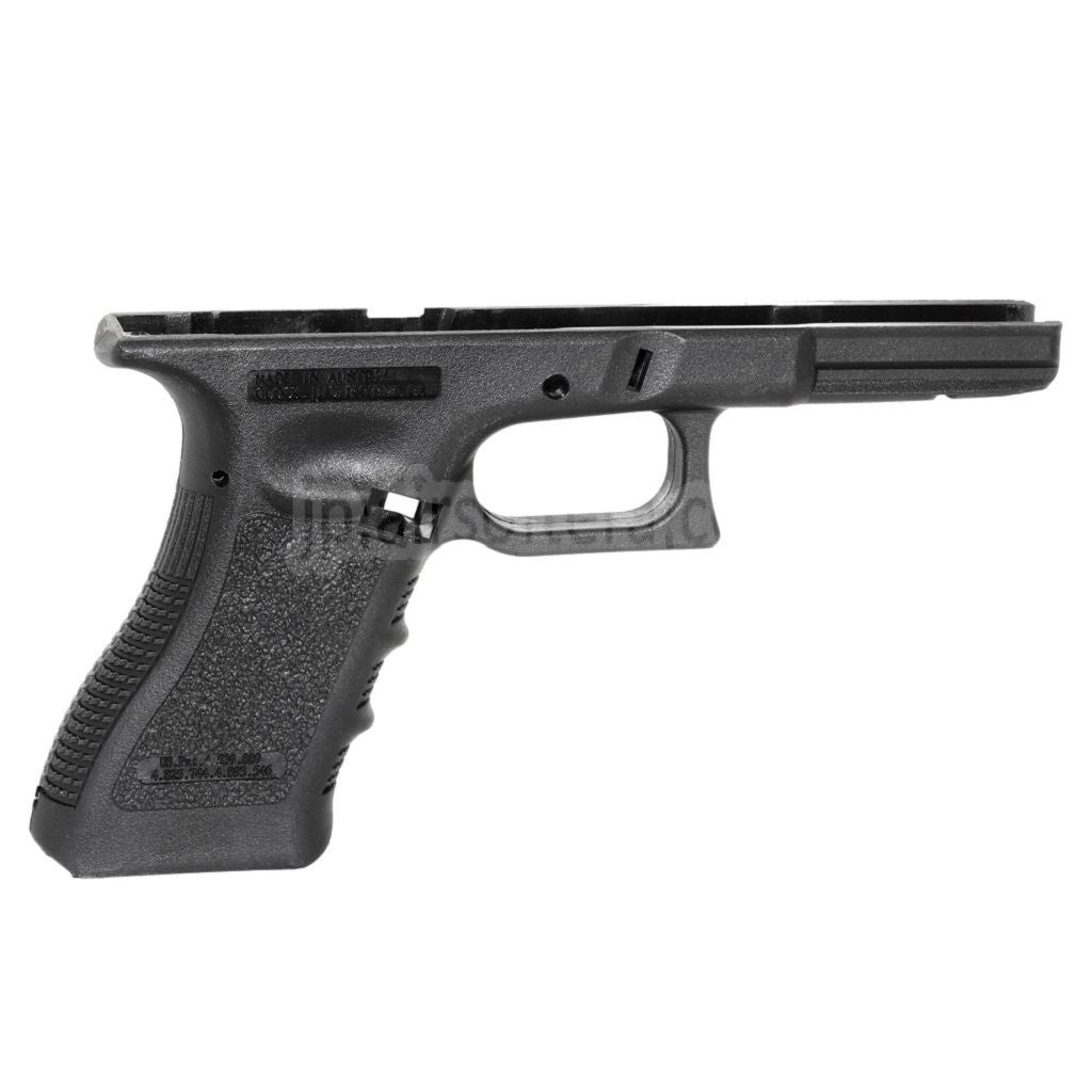 E&C ポリマー製ロアフレーム E&C KJ WE-TECH 東京マルイ G17 G18C G34 G35 シリーズ GBB ピストル エアソフトガン ブラック