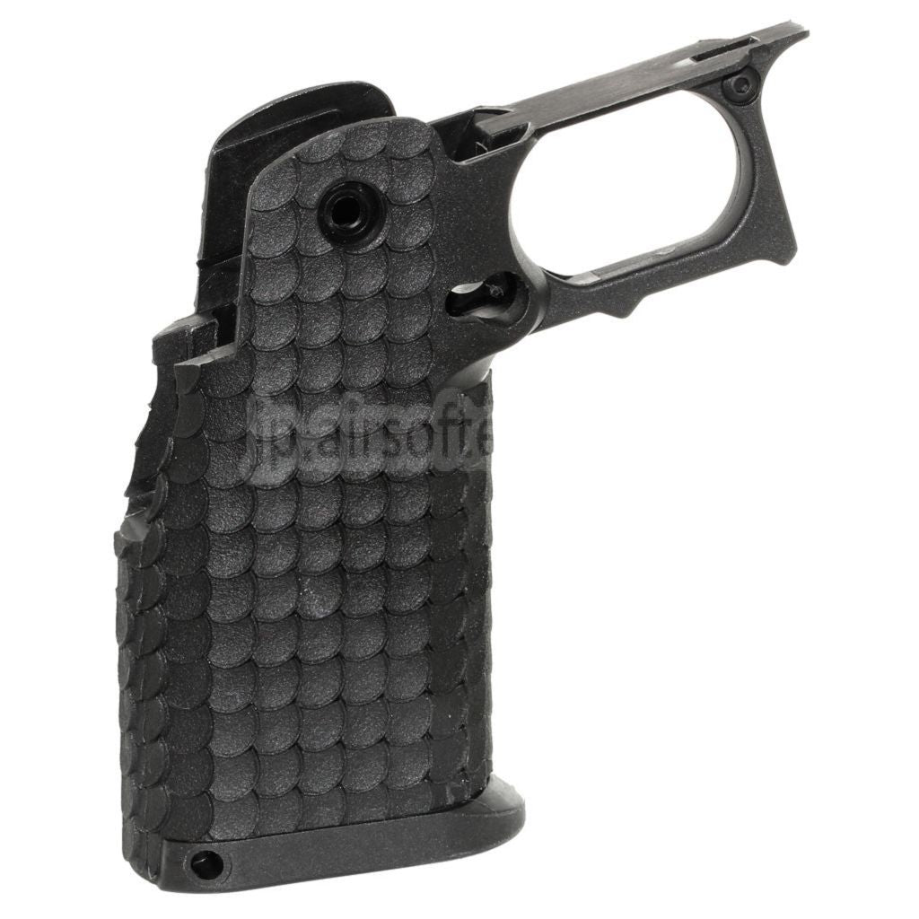 E&C COMBAT MASTER ポリマー製ピストルグリップ E&C 東京マルイ HI-CAPAシリーズ GBBピストル エアソフトガン対応 ブラック