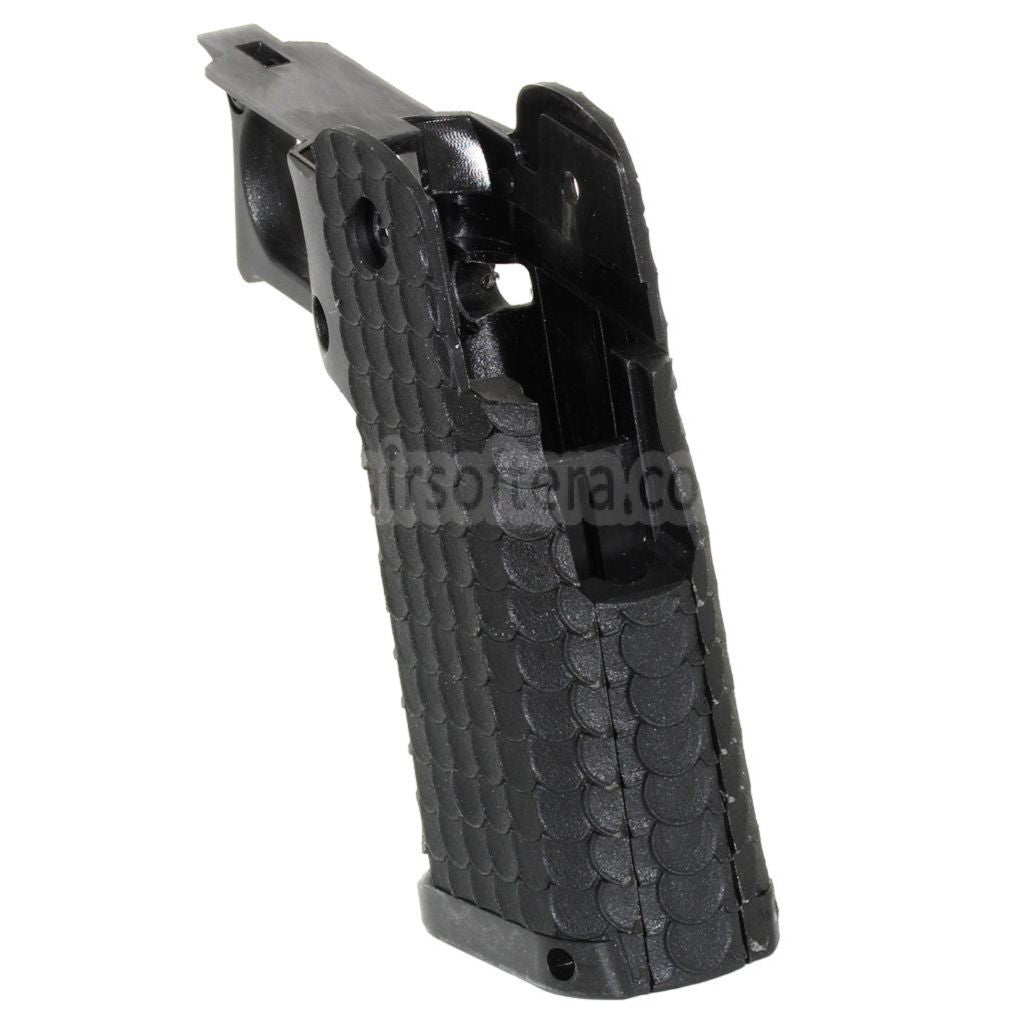 E&C COMBAT MASTER ポリマー製ピストルグリップ E&C 東京マルイ HI-CAPAシリーズ GBBピストル エアソフトガン対応 ブラック