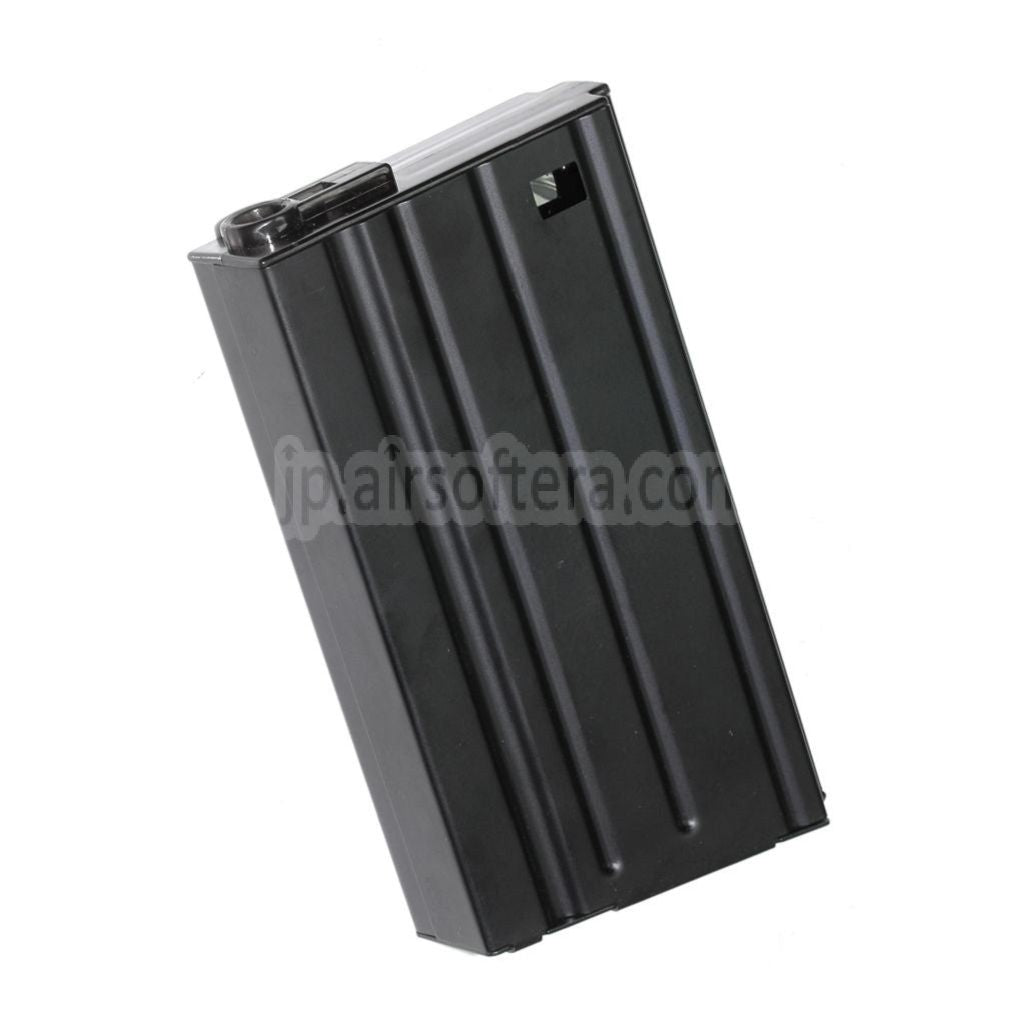 BATTLEAXE 150発ミッドキャップマガジン JG GOLDEN EAGLE CYMA A&K G&P 東京マルイ SR25シリーズ AEGライフル エアソフトガン対応 ブラック