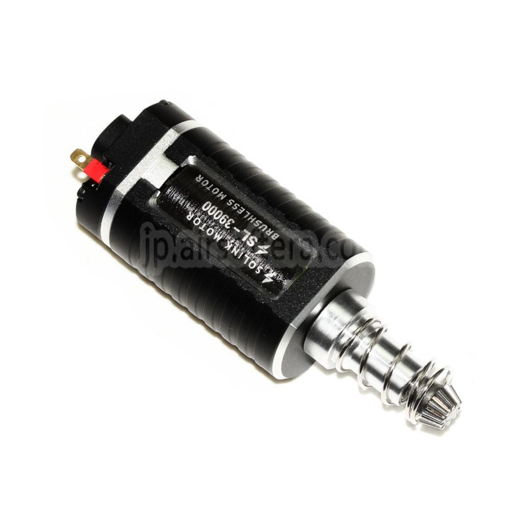 SOLINK SX-1 アドバンスド ブラシレス スーパーハイスピードモーター (ロングアクスル) 11.1V 39000RPM M4 M16 MP5 G3 P90 シリーズ V2 ギアボックス AEG ライフル エアソフトガンに適合