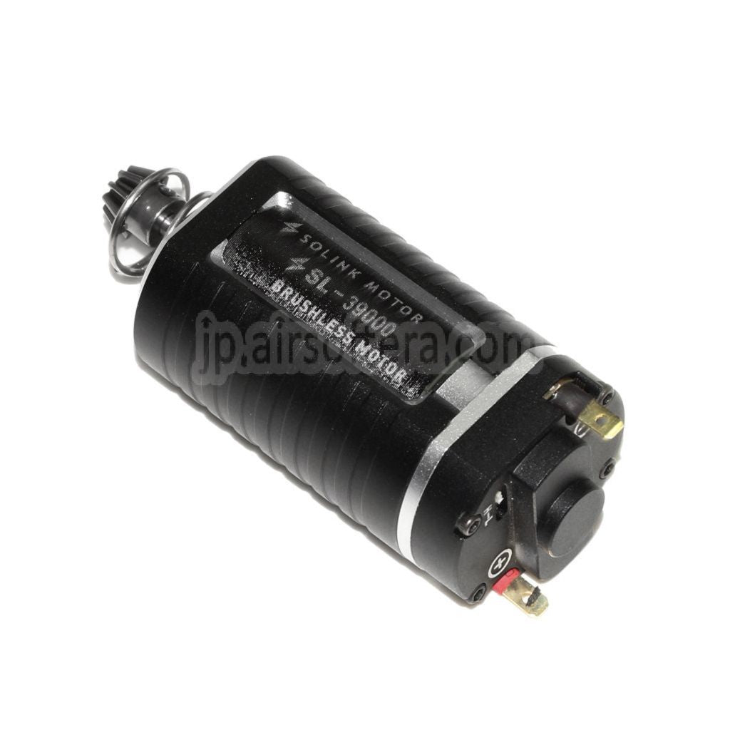 SOLINK SX-1 アドバンスド ブラシレス スーパーハイスピードモーター (ショートアクスル) 11.1V 39000RPM G36 AK47 AK74 AUG Thompson シリーズ V3 ギアボックス AEG ライフル エアソフトガンに適合