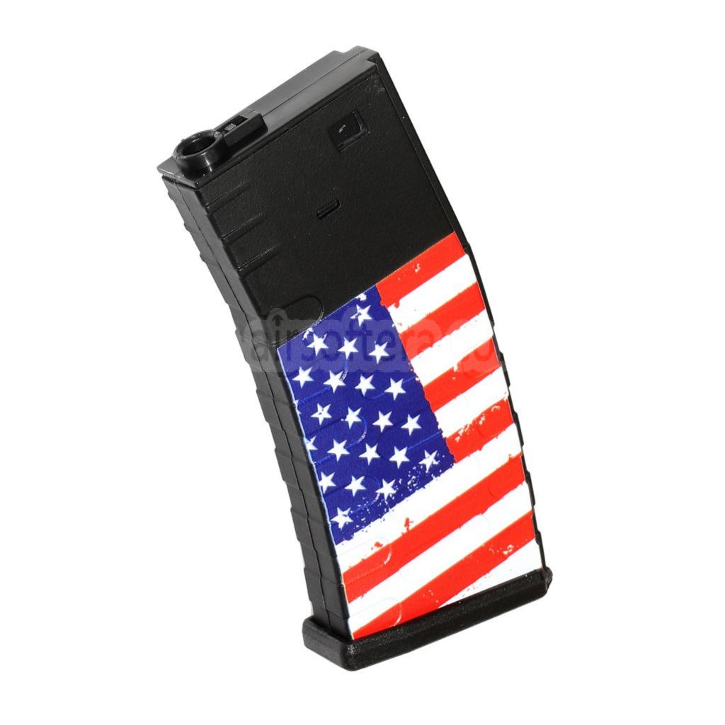 APS 130発ポリマーミッドキャップマガジン M4 M16シリーズAEGライフル対応 エアソフトガン