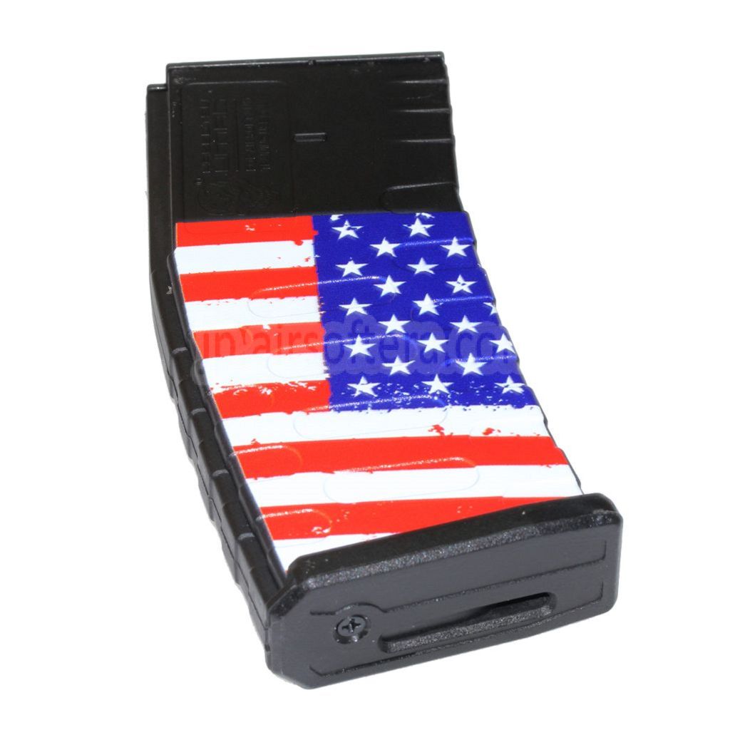 APS 130発ポリマーミッドキャップマガジン M4 M16シリーズAEGライフル対応 エアソフトガン