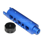 5KU CNCアルミアウターバレル タイプD ACTION ARMY AAP-01 GBBピストル エアソフトガン