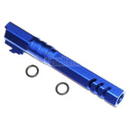 5KU 5インチ 123/127mm CNC 六角形アウターバレル +11mm CW ARMORER WORKS AW WE-TECH 東京マルイ HI-CAPA 5.1 GBB ピストル エアソフト