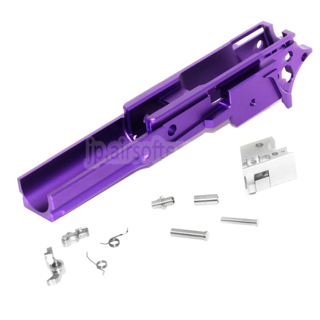 5KU CNCアルミミドルフレーム タイプ3 東京マルイ HI-CAPAシリーズ GBBピストル対応 エアソフトガン