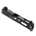 5KU CNCアルミ製 9イン RMR対応 バレルスライドセット WE 東京マルイ G17 Gen3シリーズ GBBピストル対応 ブラック