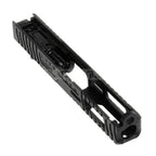 5KU CNCアルミ製 9イン RMR対応 バレルスライドセット WE 東京マルイ G17 Gen3シリーズ GBBピストル対応 ブラック