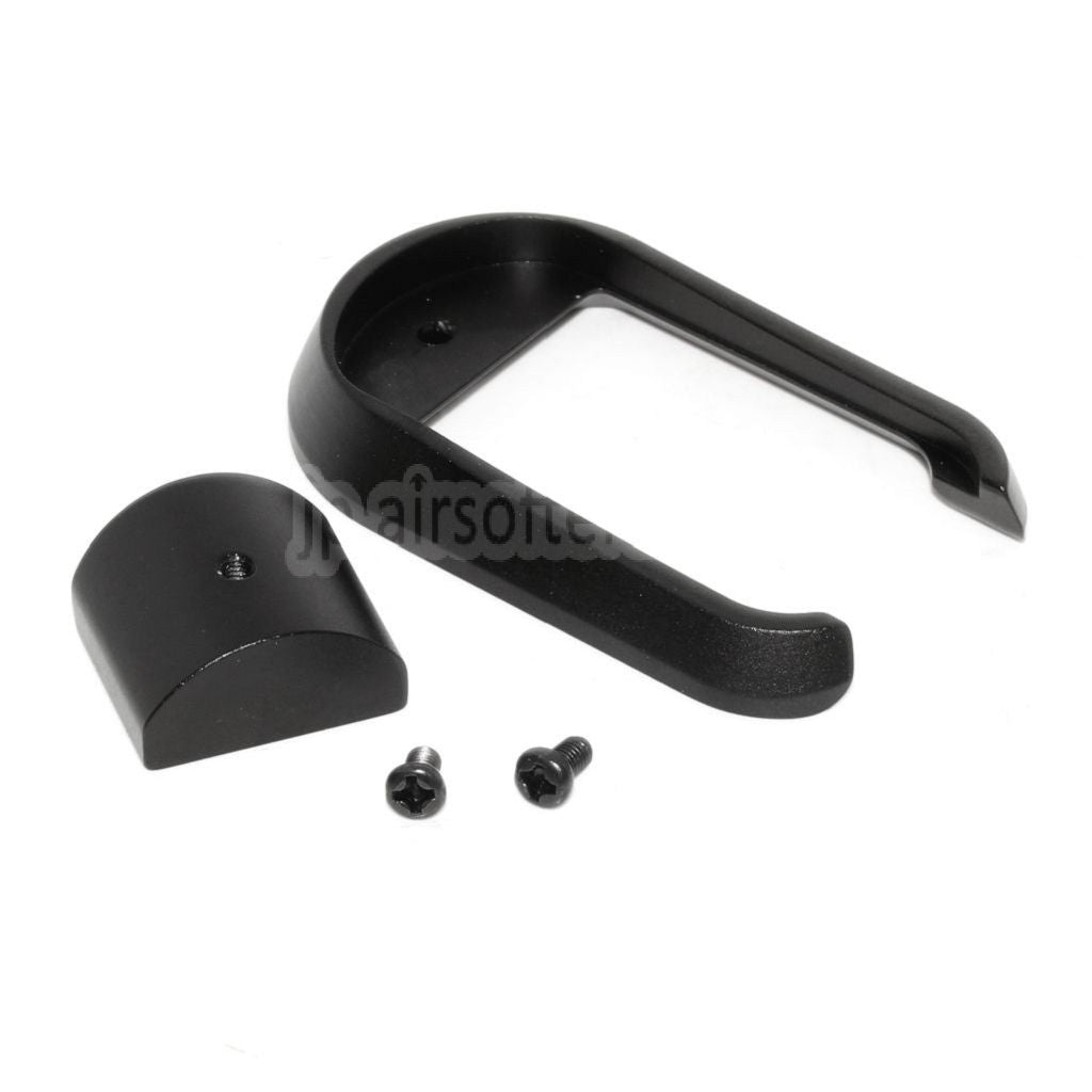 AIP アルミ SPYスタイル マグウェル V2 東京マルイ G17 G18Cシリーズ GBBピストル対応 ブラック