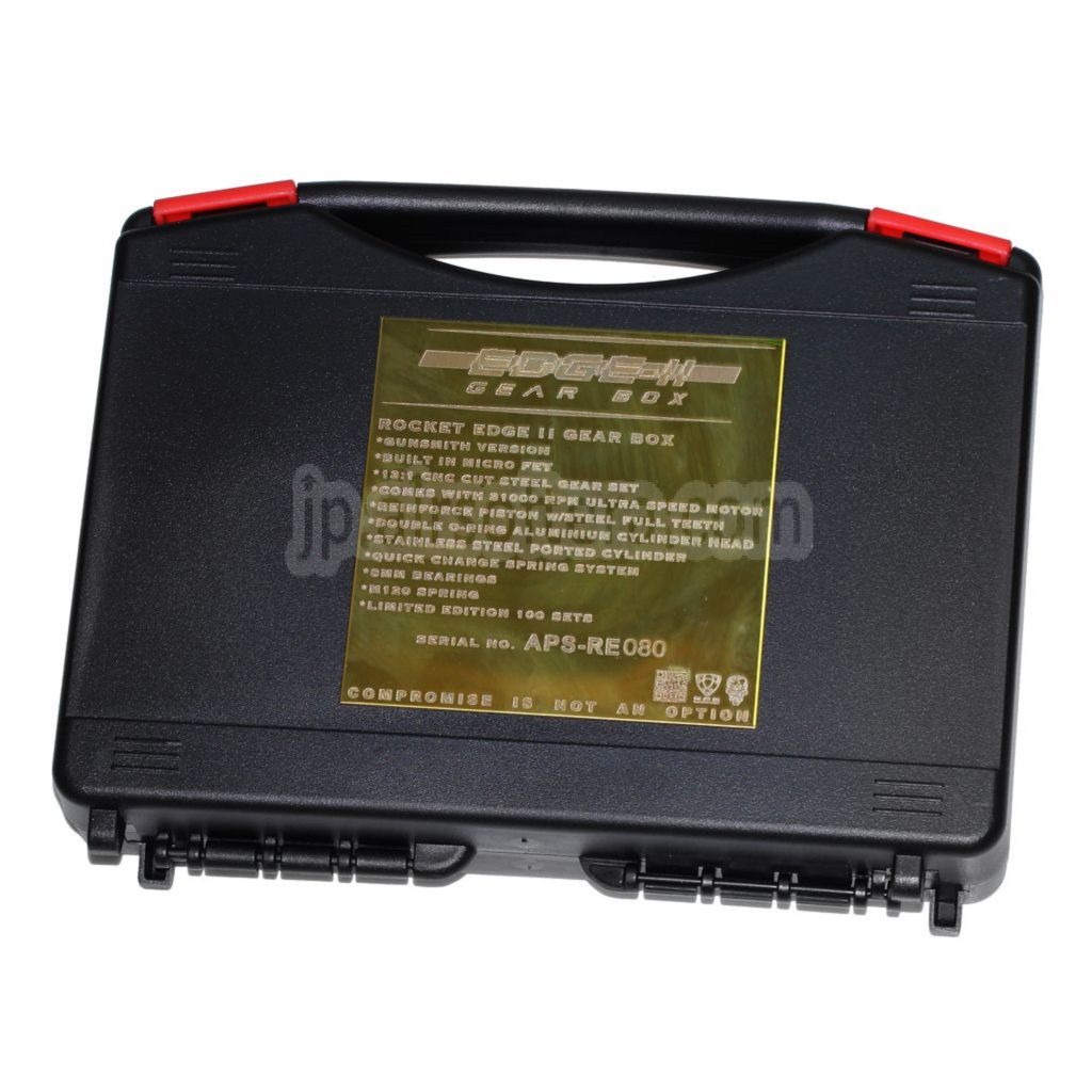 APS Rocket Edge II 8mm ハイサイクル バージョン2 V2ギアボックス APS ASR 東京マルイ M4 M16シリーズ AEGライフル エアソフトガン対応 リアワイヤード