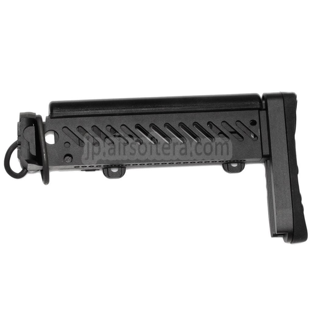 5KU PT-1 Gen2 マルチポジションサイドフォールディングストック CYMA D-Boys LCT GHK AKシリーズ AEG GBBライフル対応 ブラック