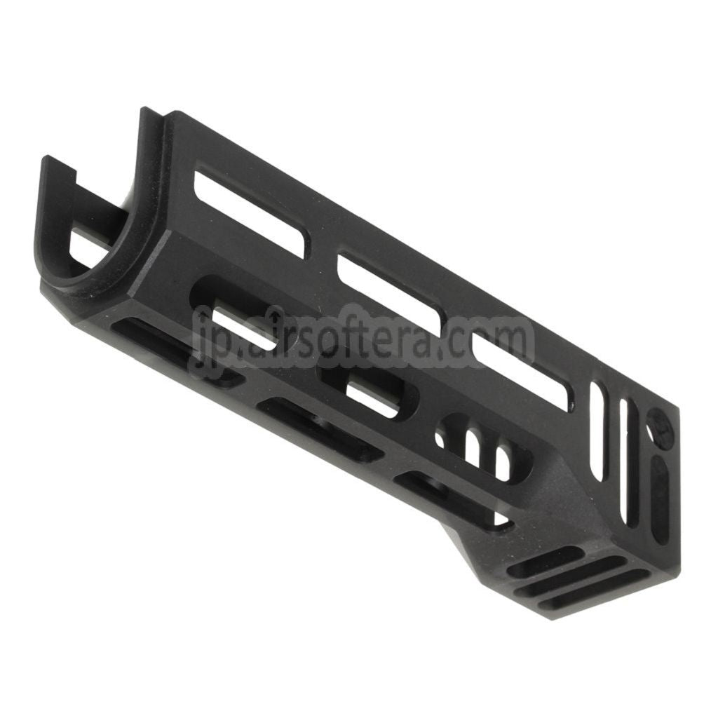 5KU 158mm アルミ AKM M-LOK ロワーハンドガードシステム D-Boys CYMA E&L GHK LCT 東京マルイ AKシリーズ GBB AEGライフル対応 ブラック