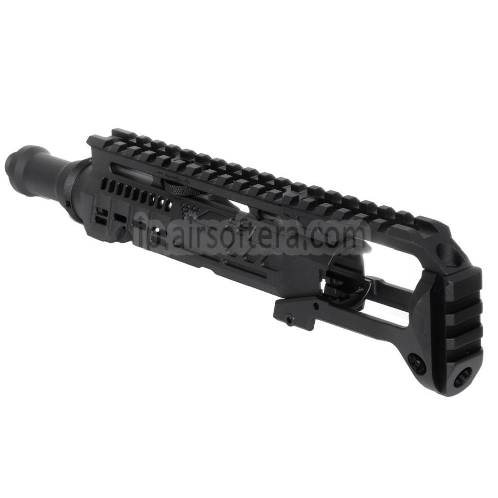 5KU カービンライフルコンバージョンキット タイプB M1913レールストックアダプター付き ACTION ARMY AAP-01シリーズ GBBピストル エアソフトガン