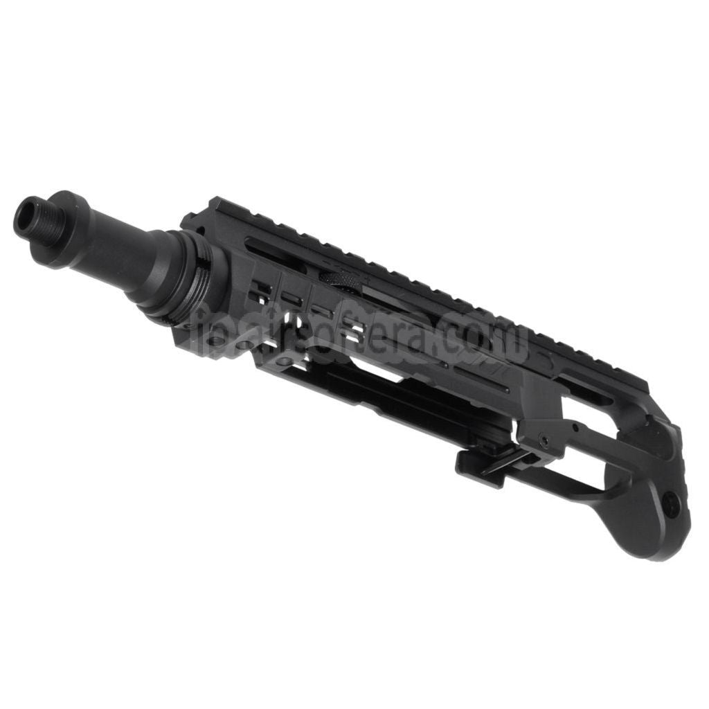 5KU カービンライフルコンバージョンキット タイプB M1913レールストックアダプター付き ACTION ARMY AAP-01シリーズ GBBピストル エアソフトガン