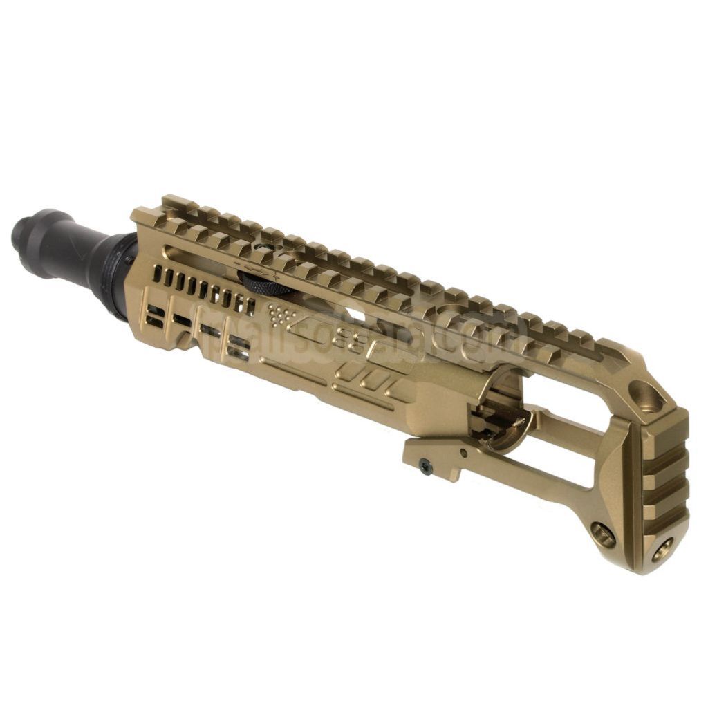 5KU カービンライフルコンバージョンキット タイプB M1913レールストックアダプター付き ACTION ARMY AAP-01シリーズ GBBピストル エアソフトガン