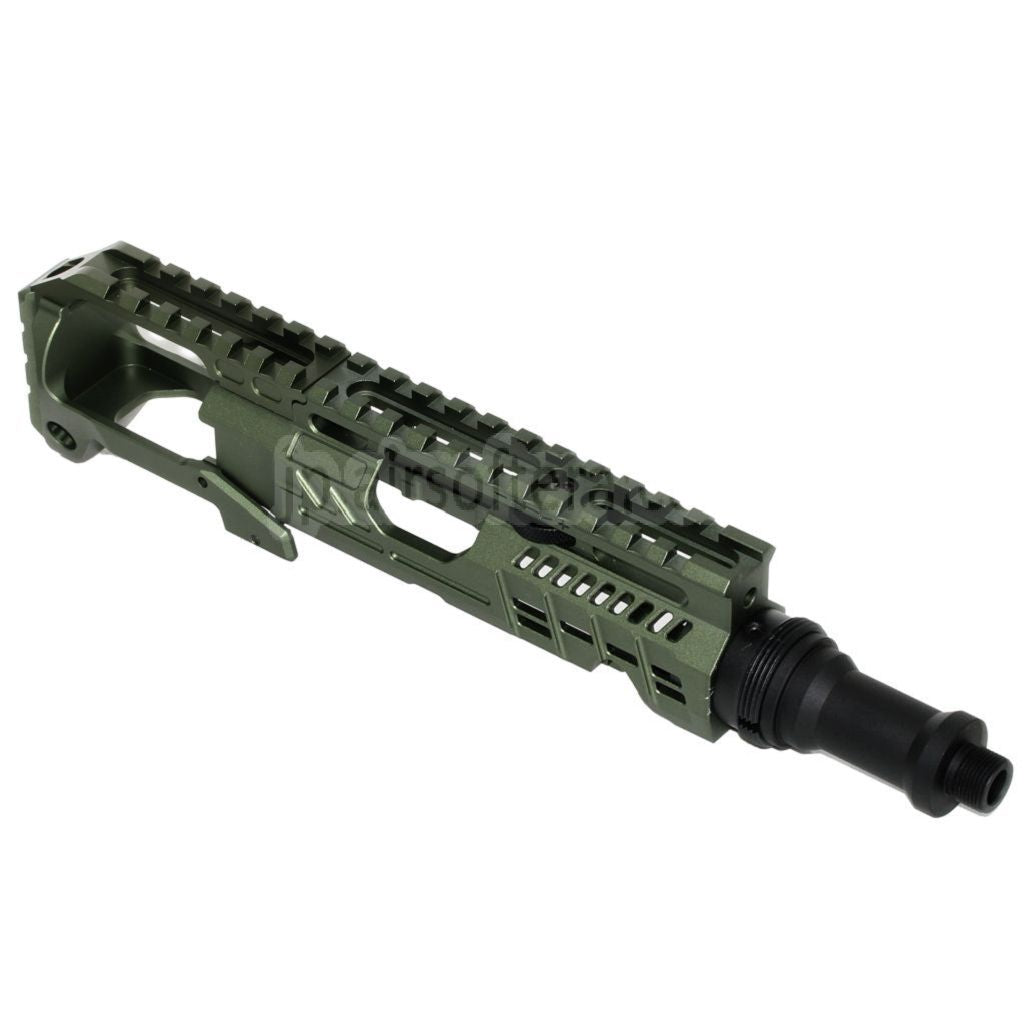 5KU カービンライフルコンバージョンキット タイプB M1913レールストックアダプター付き ACTION ARMY AAP-01シリーズ GBBピストル エアソフトガン