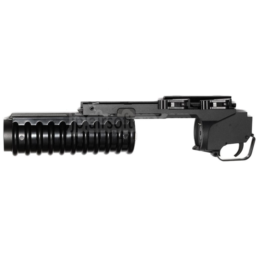 CYMA LMTスタイル クイックロックQD M203 40mmガスパワーグレネードランチャー XS ショートタイプ