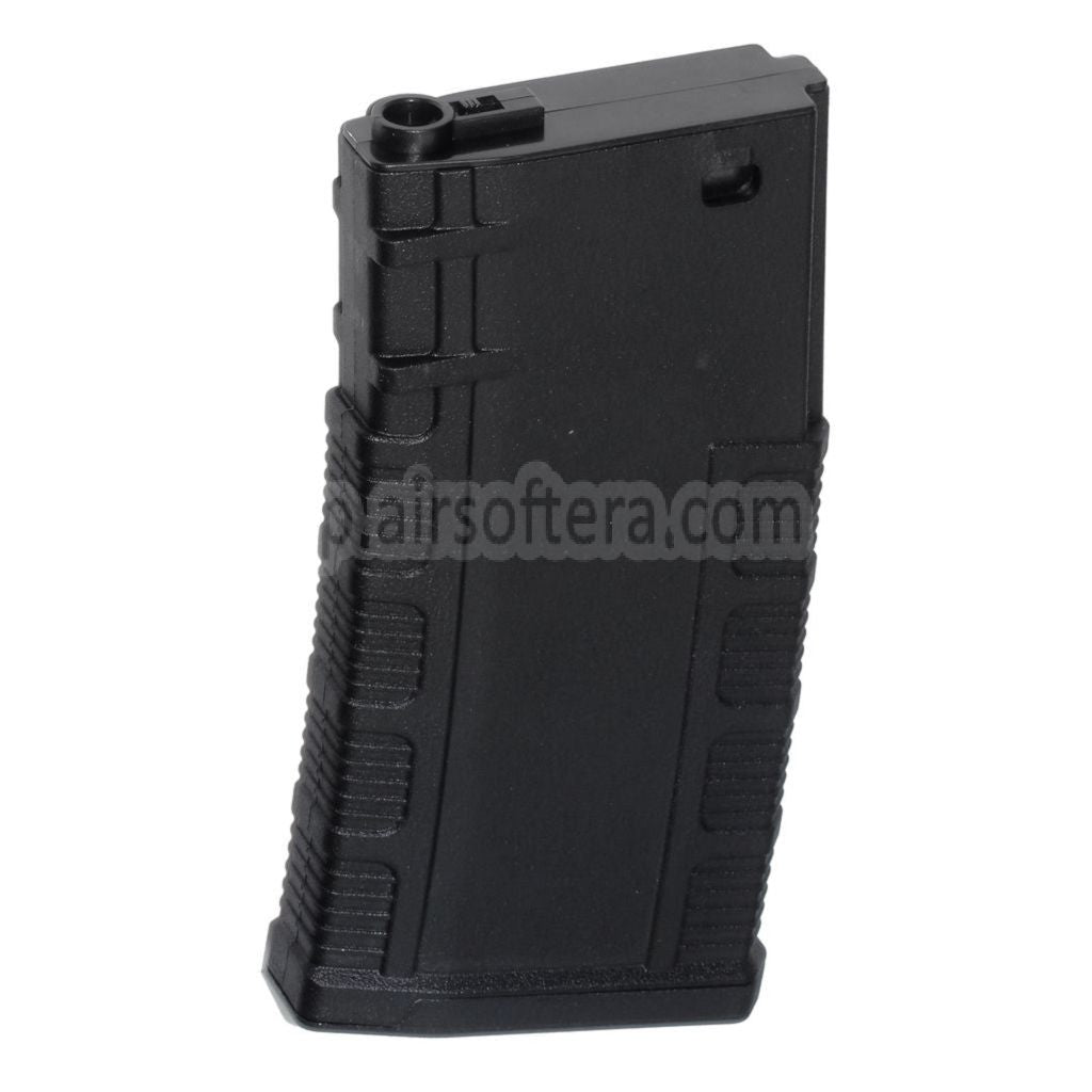 CYMA 100発ミッドキャップマガジン A&K / CYMA / G&P / JG / GOLDEN EAGLE / 東京マルイ SR25シリーズ AEGライフル エアソフトガン対応 ブラック