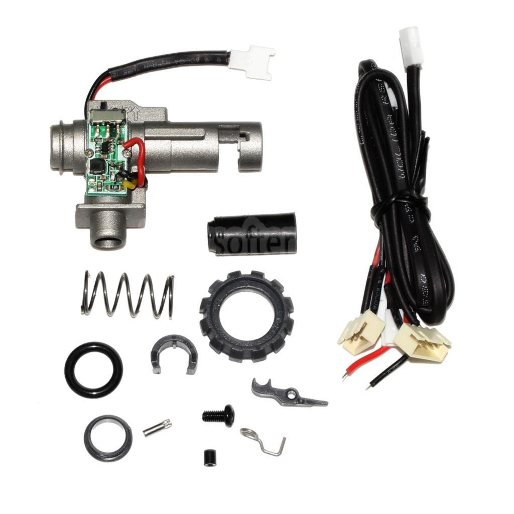 CYMA トレーサーモジュール内蔵 ホップアップチャンバー コンプリート CYMA Platinumシリーズ 東京マルイ M4/M16シリーズ電動ガンライフル対応 エアソフトガン