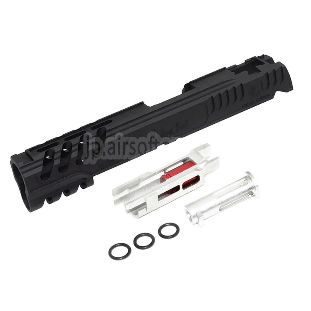 5KU CNCアルミ LIMCAT SPEED CAT スライドセット 東京マルイ HI-CAPA 5.1 1911シリーズ GBBピストル対応