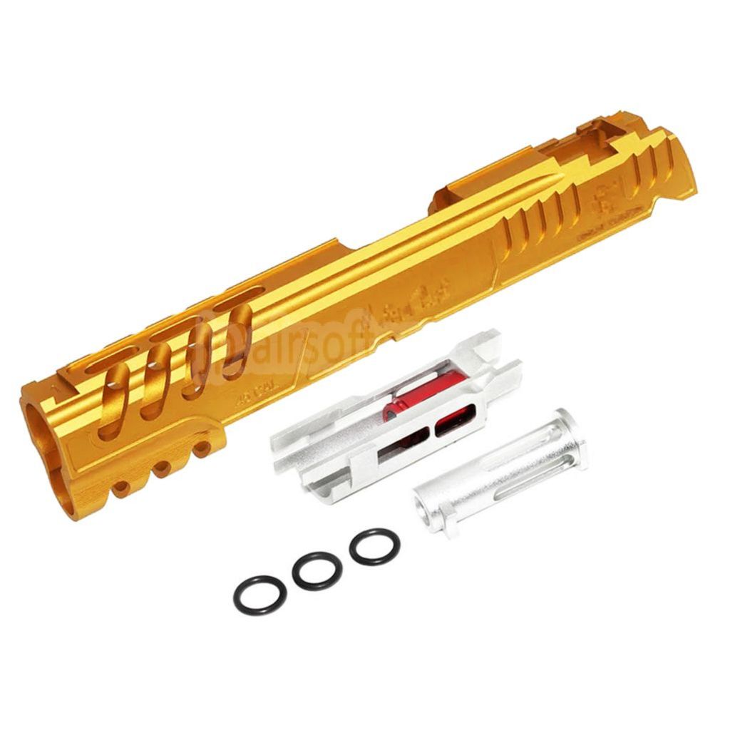 5KU CNCアルミ LIMCAT SPEED CAT スライドセット 東京マルイ HI-CAPA 5.1 1911シリーズ GBBピストル対応