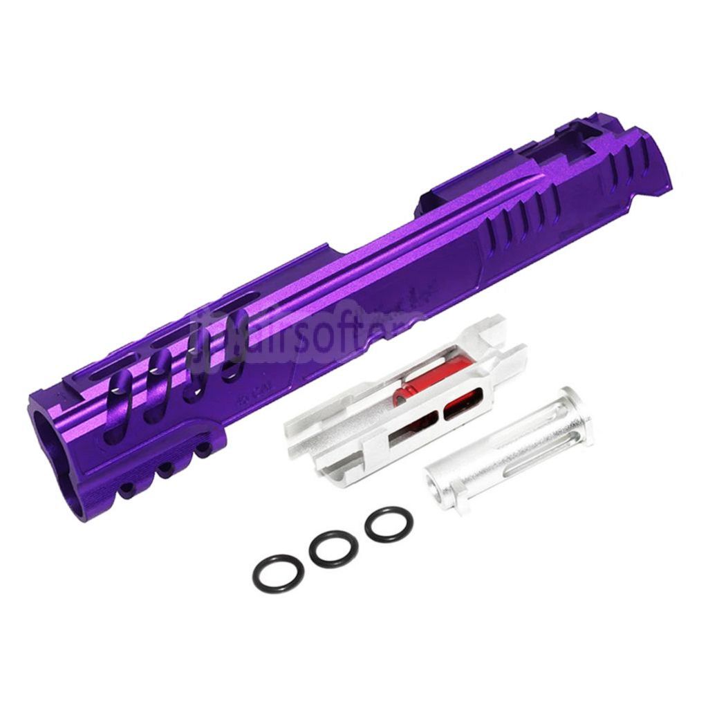 5KU CNCアルミ LIMCAT SPEED CAT スライドセット 東京マルイ HI-CAPA 5.1 1911シリーズ GBBピストル対応