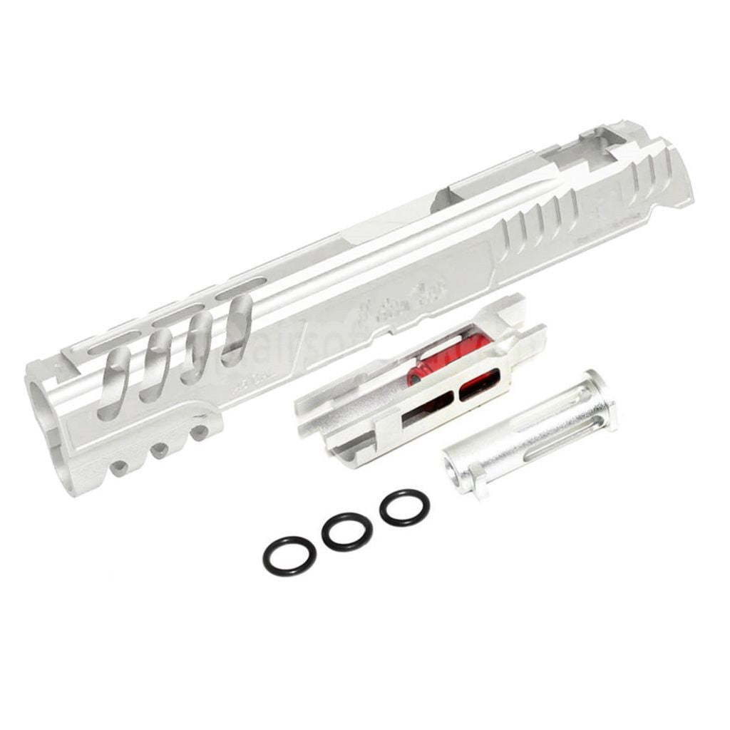 5KU CNCアルミ LIMCAT SPEED CAT スライドセット 東京マルイ HI-CAPA 5.1 1911シリーズ GBBピストル対応