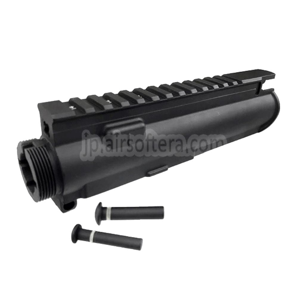 APS アッパーメタルボディレシーバー（ダストカバー付き）APS ASR M4 M16シリーズAEGライフル（エアソフトガン対応）ブラック
