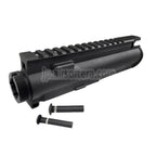 APS アッパーメタルボディレシーバー（ダストカバー付き）APS ASR M4 M16シリーズAEGライフル（エアソフトガン対応）ブラック