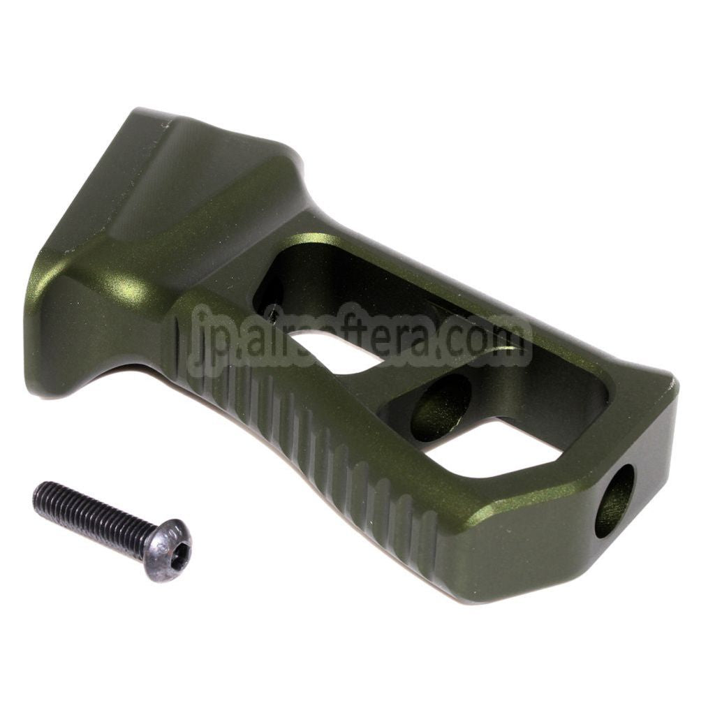 5KU アルミ製スケルトングリップ GHK、WE、KWA、東京マルイ AKシリーズ GBBライフルエアガン用