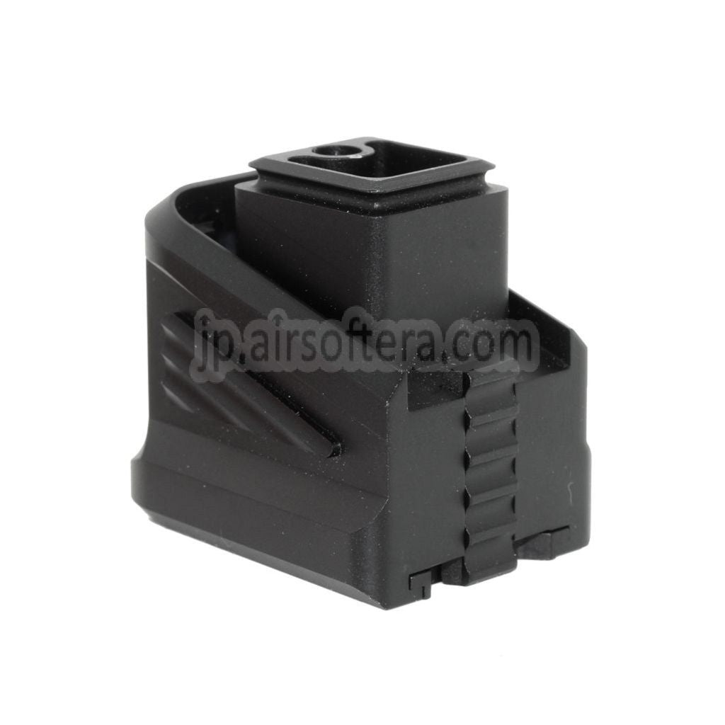 5KU CNCアルミ製マガジンエクステンションパッド 東京マルイ G17 G18C Gシリーズ GBBピストルマガジン対応