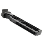 5KU アルミ製 6ポジション スケルトン ST-6 フォールディングストックチューブ アダプター付き D-Boys GHK LCT CYMA AKS74 AK-105シリーズ AEG GBBライフル エアガン ブラック