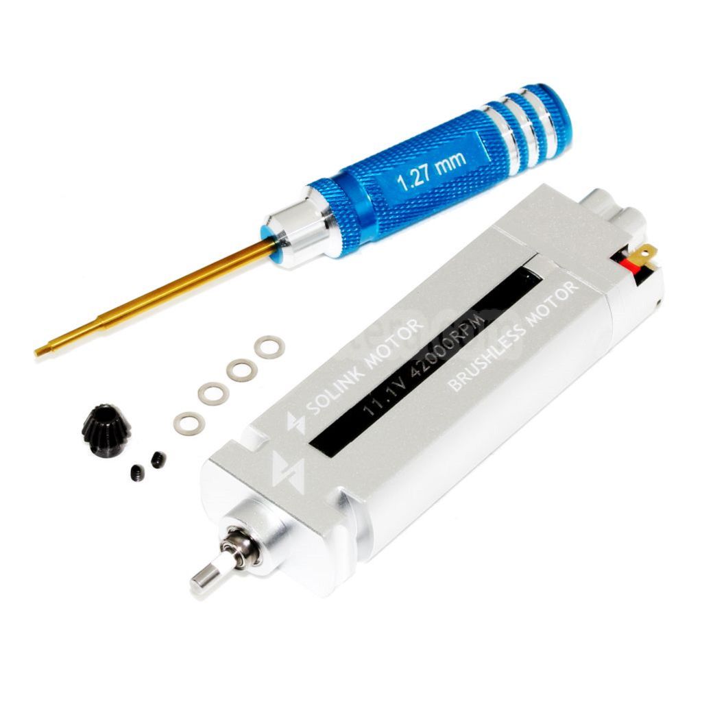 SOLINK 11.1V 42000RPM ブラシレスモーター Systema PTW M4シリーズライフル エアガン対応
