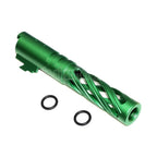 5KU 4.3インチ 106mm/110mm CNC トルネードスパイラル 中空アウターバレル +11mm CW 東京マルイ HI-CAPA 4.3 GBB ピストルに適合