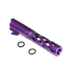 5KU 4.3インチ 106mm/110mm CNC トルネードスパイラル 中空アウターバレル +11mm CW 東京マルイ HI-CAPA 4.3 GBB ピストルに適合