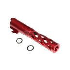 5KU 4.3インチ 106mm/110mm CNC トルネードスパイラル 中空アウターバレル +11mm CW 東京マルイ HI-CAPA 4.3 GBB ピストルに適合