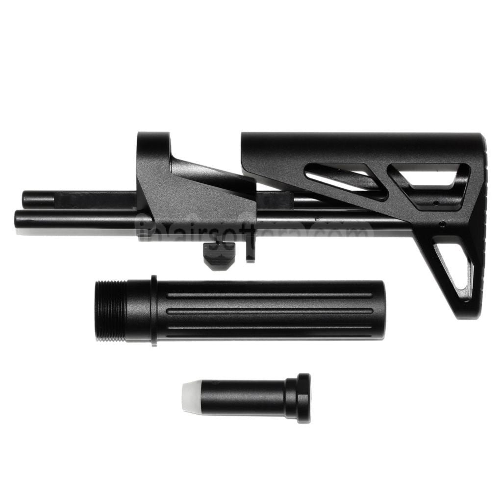 5KU 5ポジションMDXリトラクタブルCQBストック VFC GHK WA M4シリーズGBBライフル対応 ブラック
