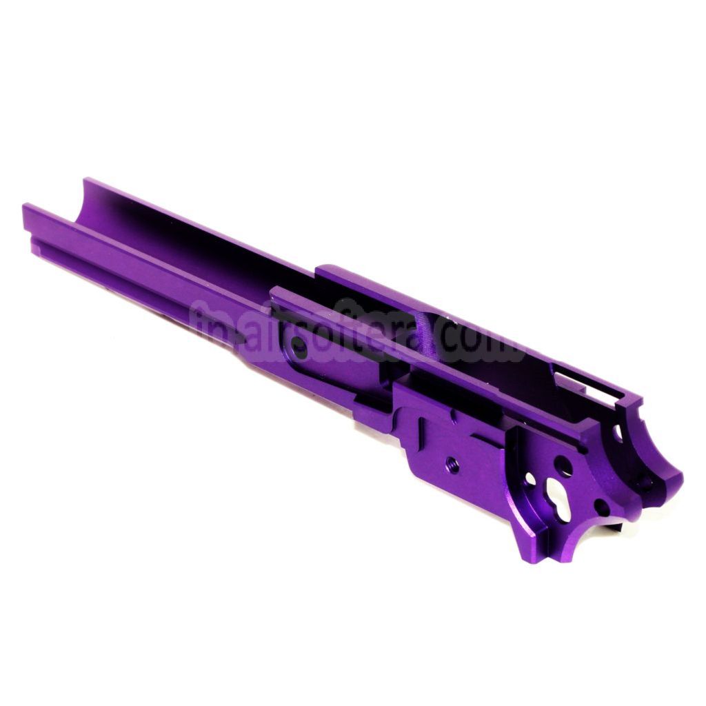 5KU CNCアルミ製ミドルフレーム アンダーレール バージョン タイプ2 東京マルイ HI-CAPAシリーズ GBBピストル対応
